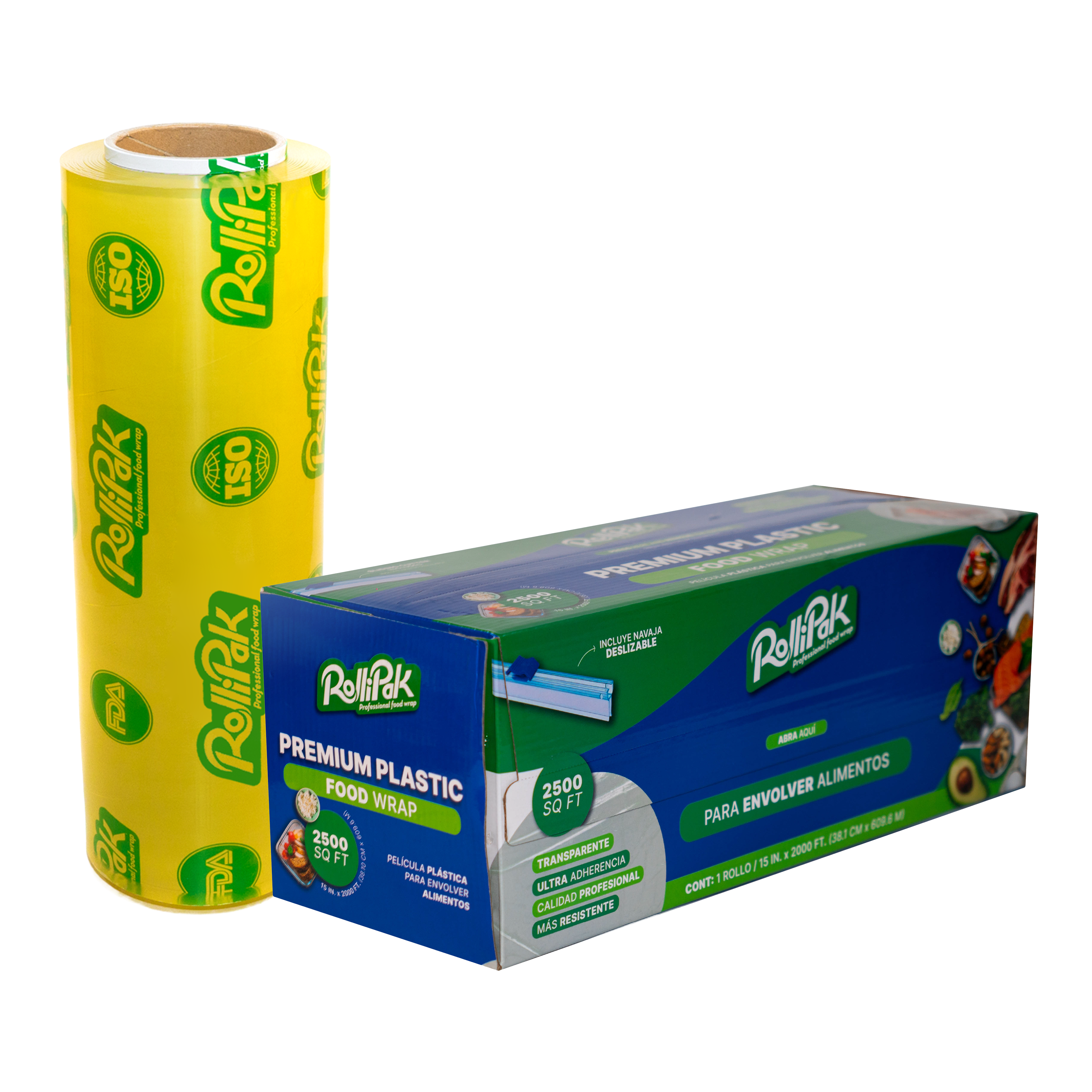 RolliPak Food Service 15 x2000 | Vitafilm con ZIPCUTTER para Cocina y Hogar