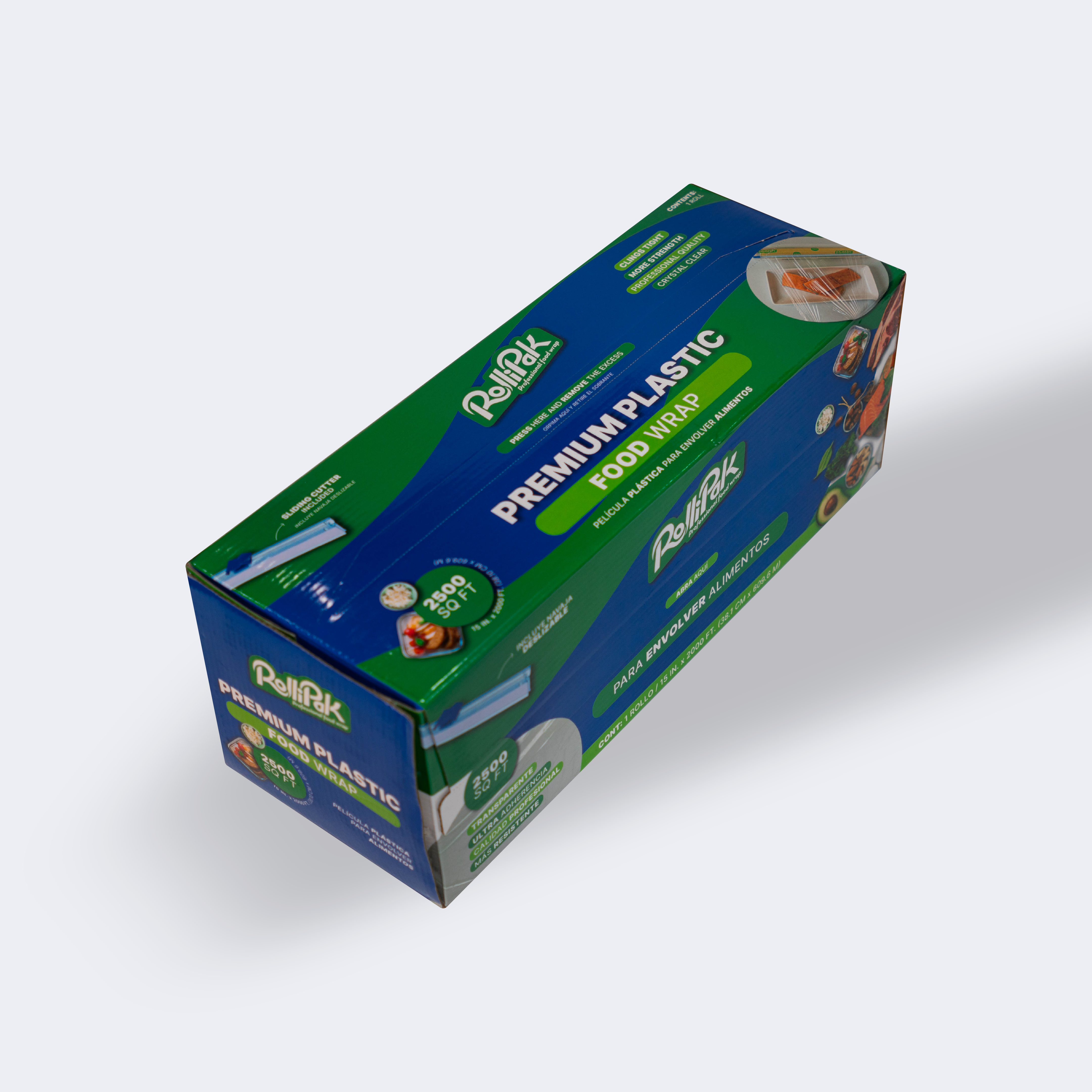 RolliPak Food Service 15 x2000 | Vitafilm con ZIPCUTTER para Cocina y Hogar