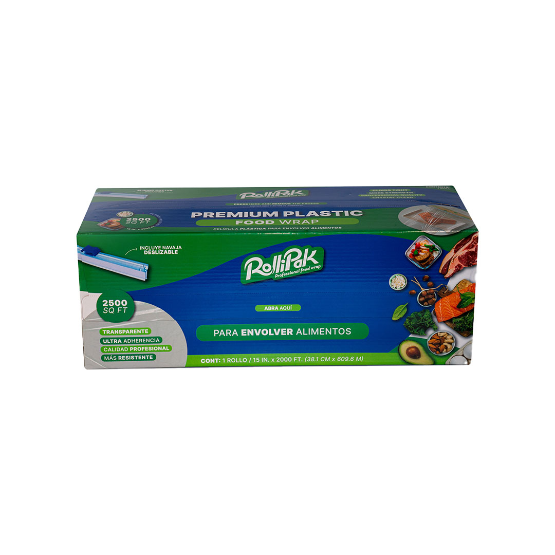 RolliPak Food Service 15 x2000 | Vitafilm con ZIPCUTTER para Cocina y Hogar