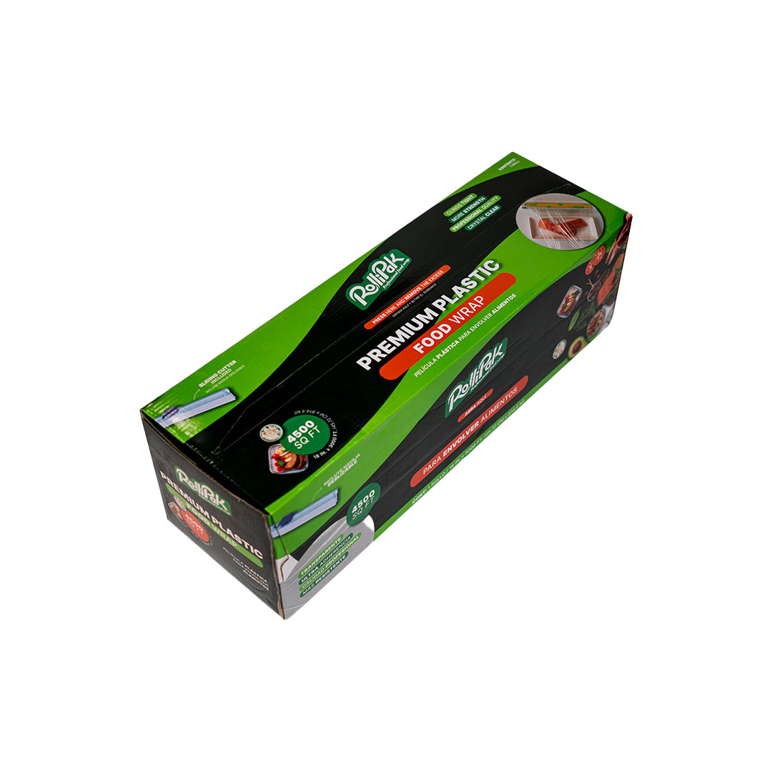 RolliPak Food Service 18 x3000 | Vitafilm con ZIPCUTTER para Cocina y Hogar